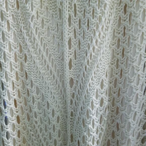 Boho Crochet dress (lined), Large ,EUC - Picture 10 of 12